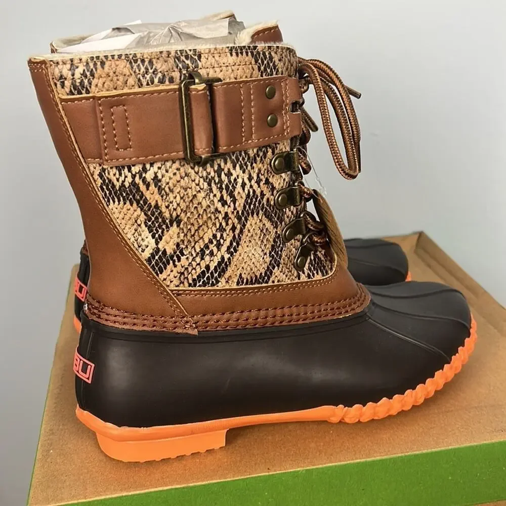 JBU by Jambu Calgary Weather Ready Rubber Boots women’s size 6.5